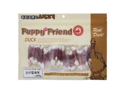 (2개묶음)(퍼피프랜드) 오리칼슘본 300g